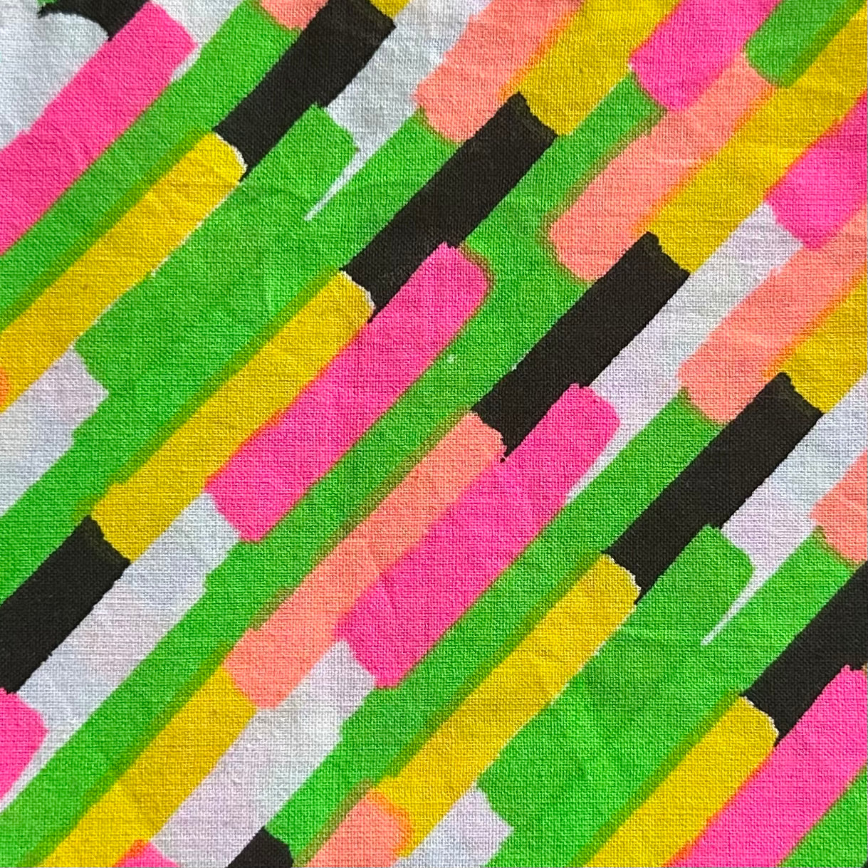 Neon Strokes Bow Tie