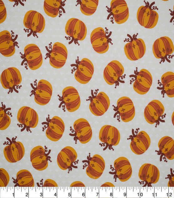 Pumpkins on Cream Bow Tie
