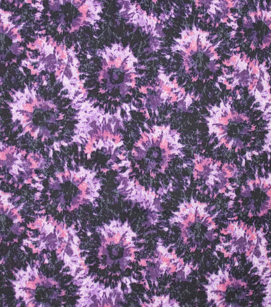 Purple Tye Dye Bursts Bow Tie