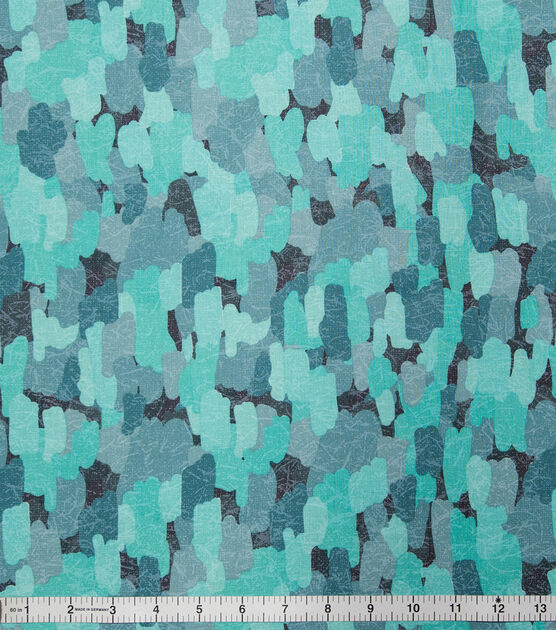 Strokes of Cyan Over the Collar Bandana