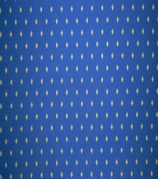 Diamonds on Blue Over the Collar Bandana