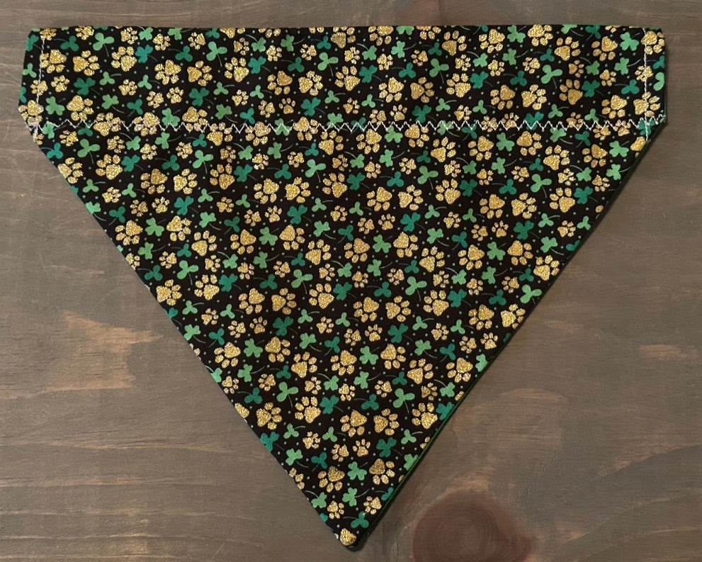 Lucky Paws Over the Collar Bandana