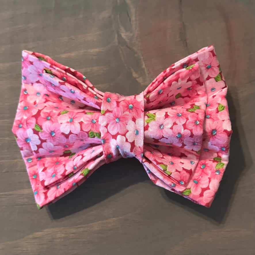 Fields of Pink Bow Tie