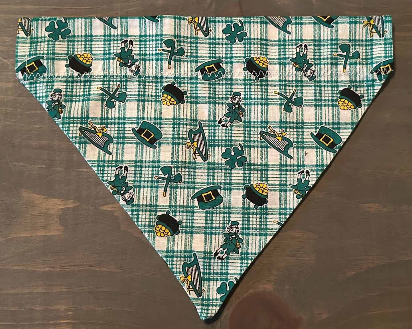 Lucky Leprechaun Over the Collar Bandana
