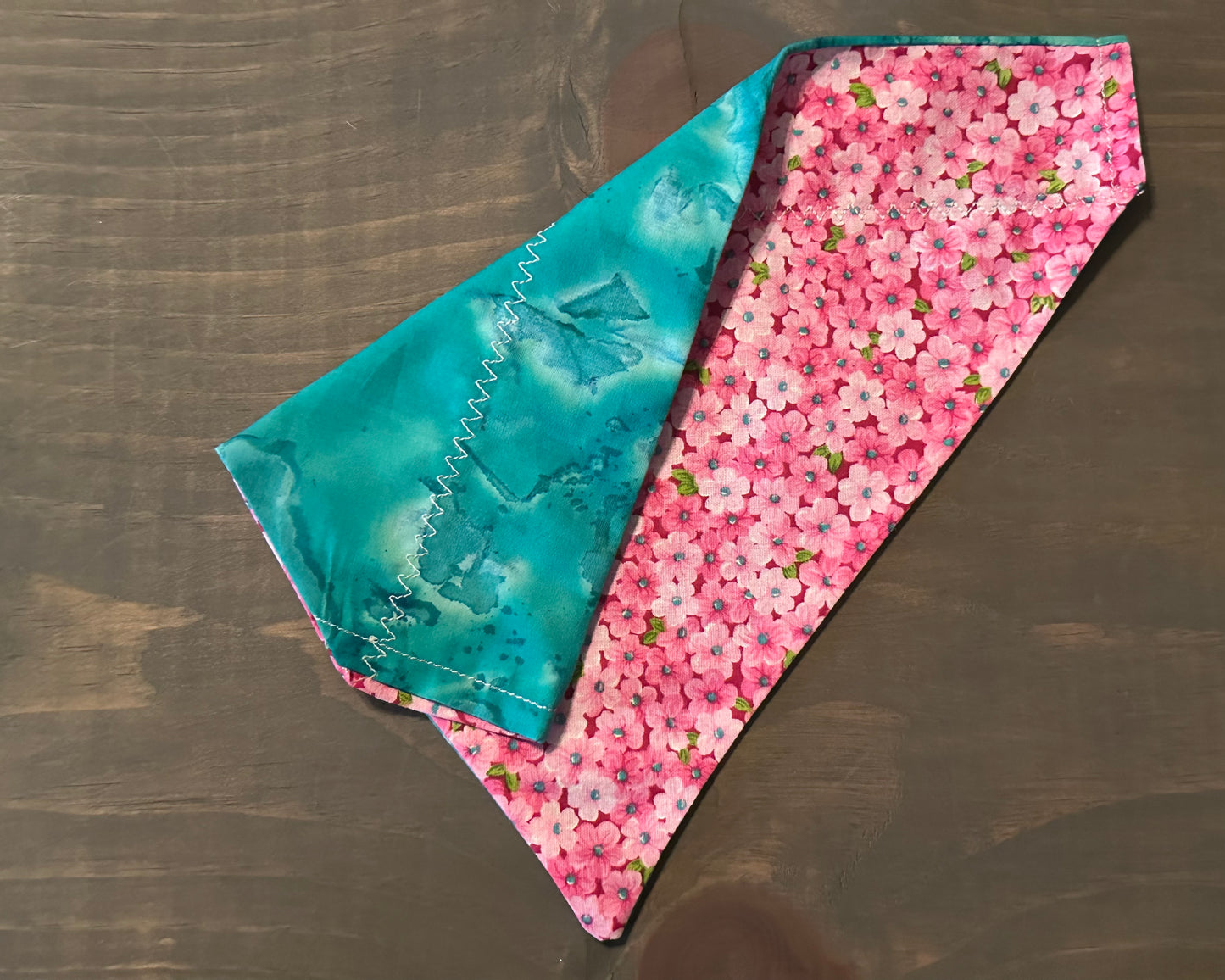 Fields of Pink Over the Collar Bandana