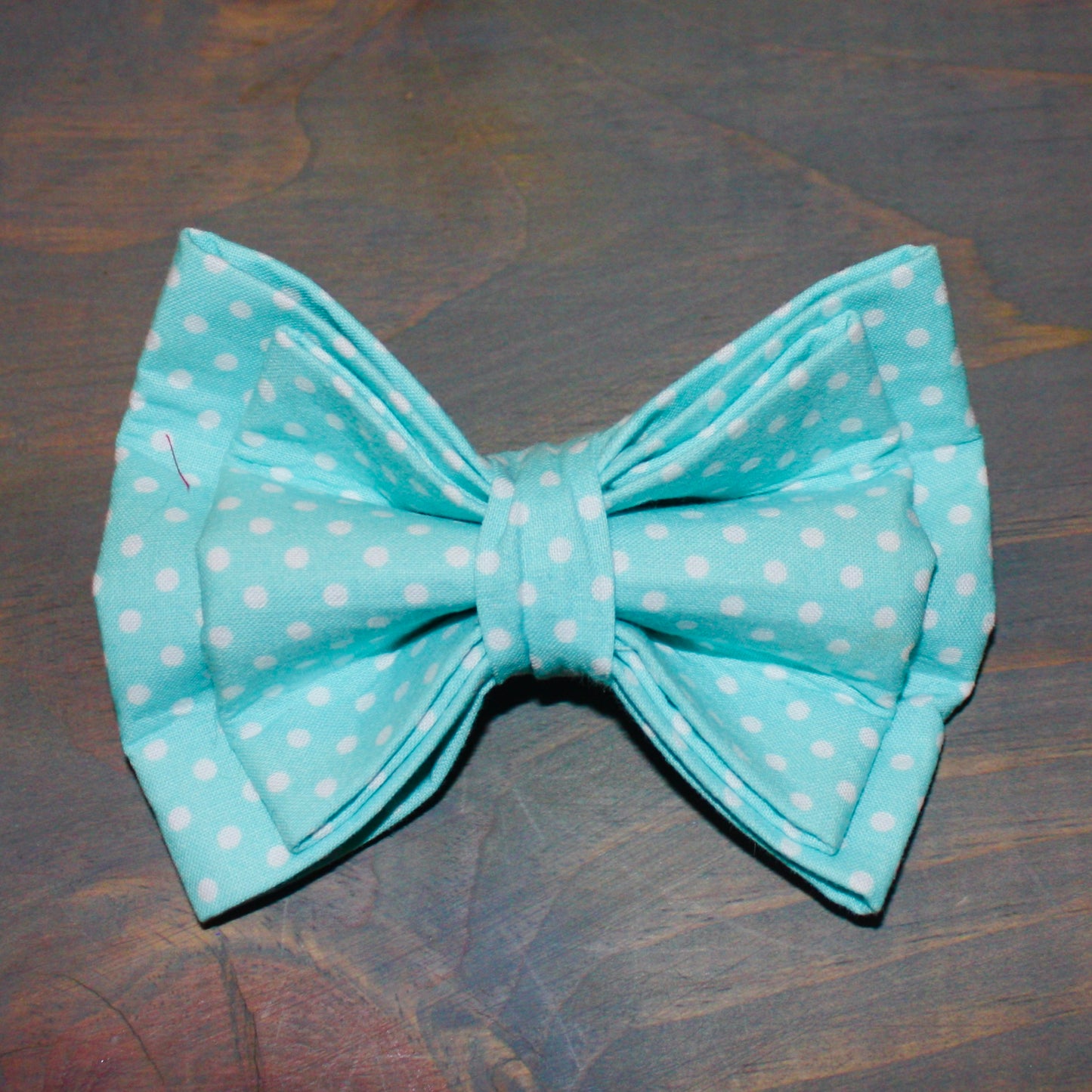 Aqua Dots Bow Tie