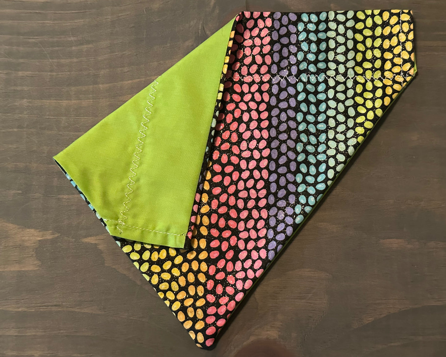 Easter Egg Rainbow Over the Collar Bandana