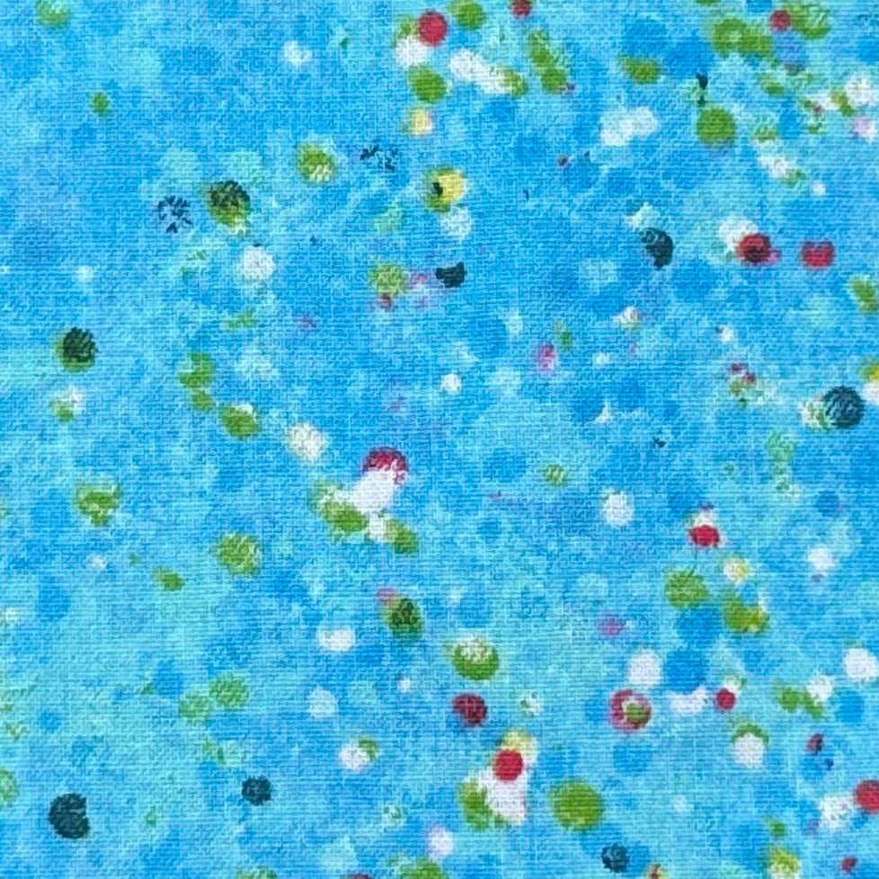Sky Blue Confetti Bow Tie