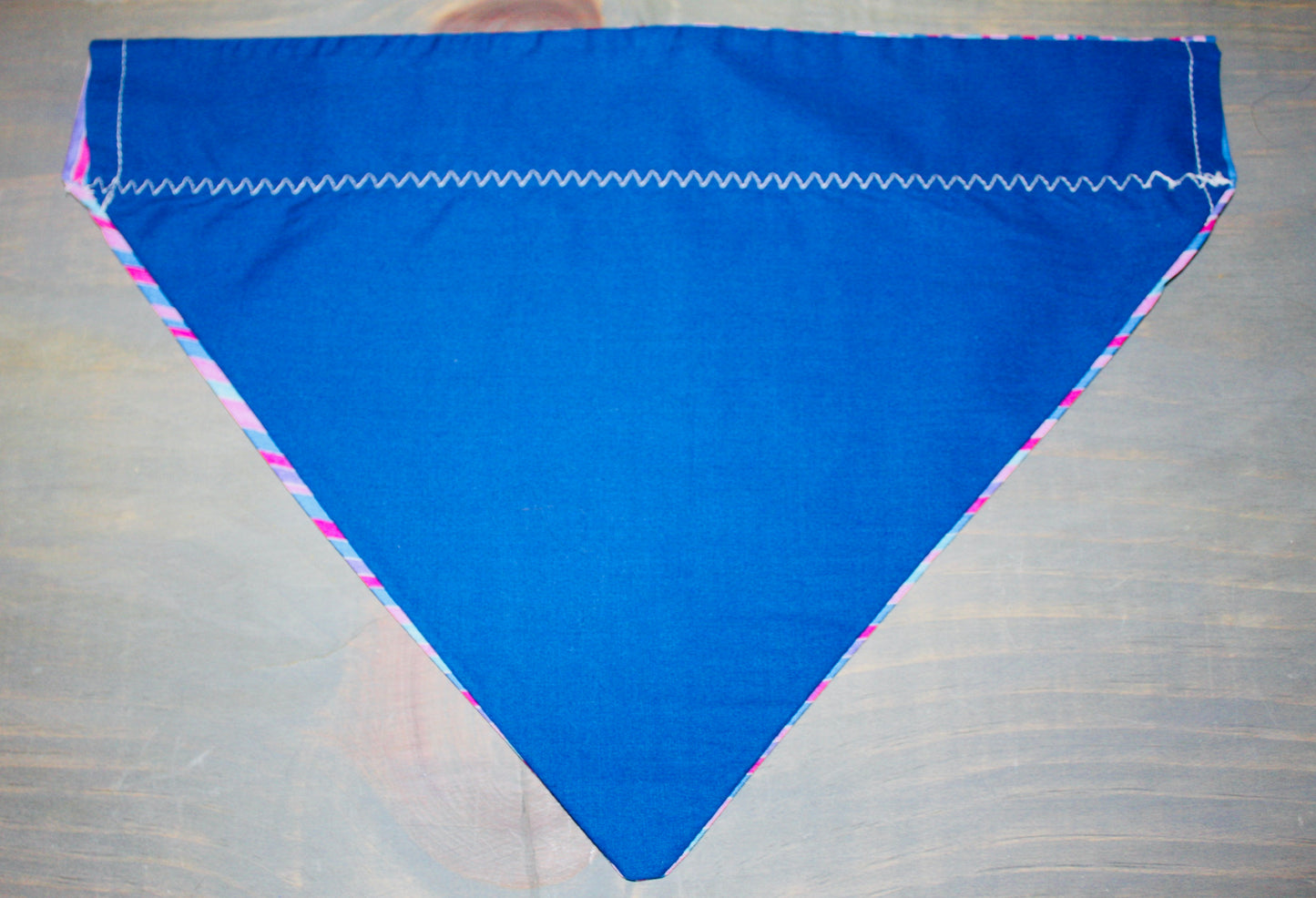 Pastel Stripes Over the Collar Bandana
