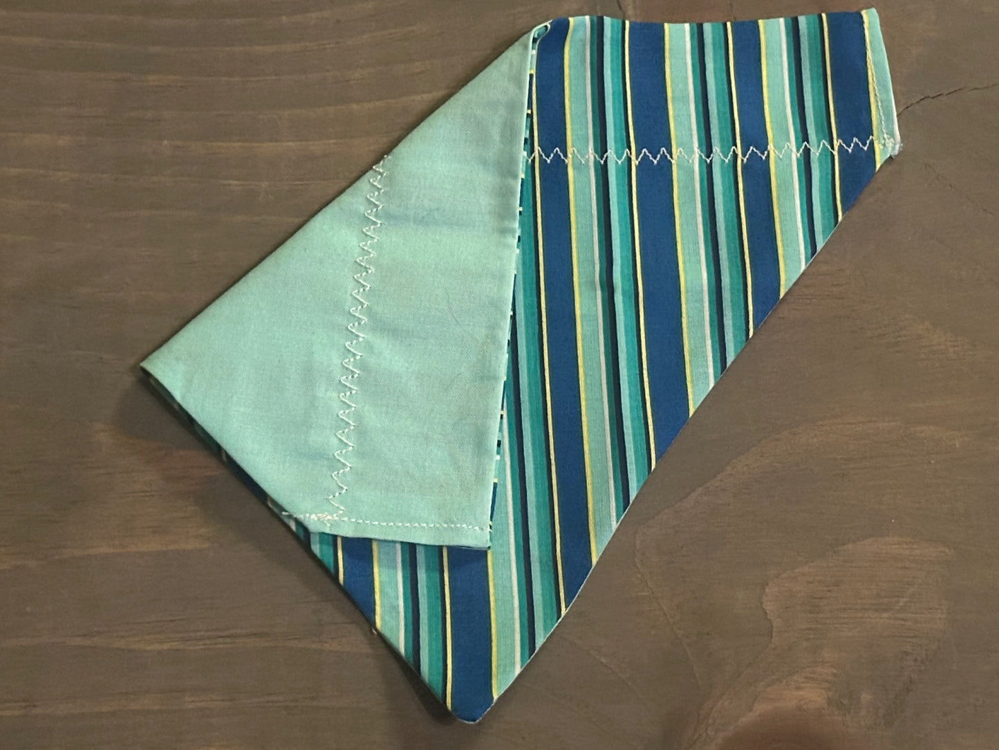 Cool Stripes Over the Collar Bandana