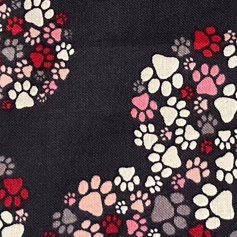 Hearts of Paws Over the Collar Bandana