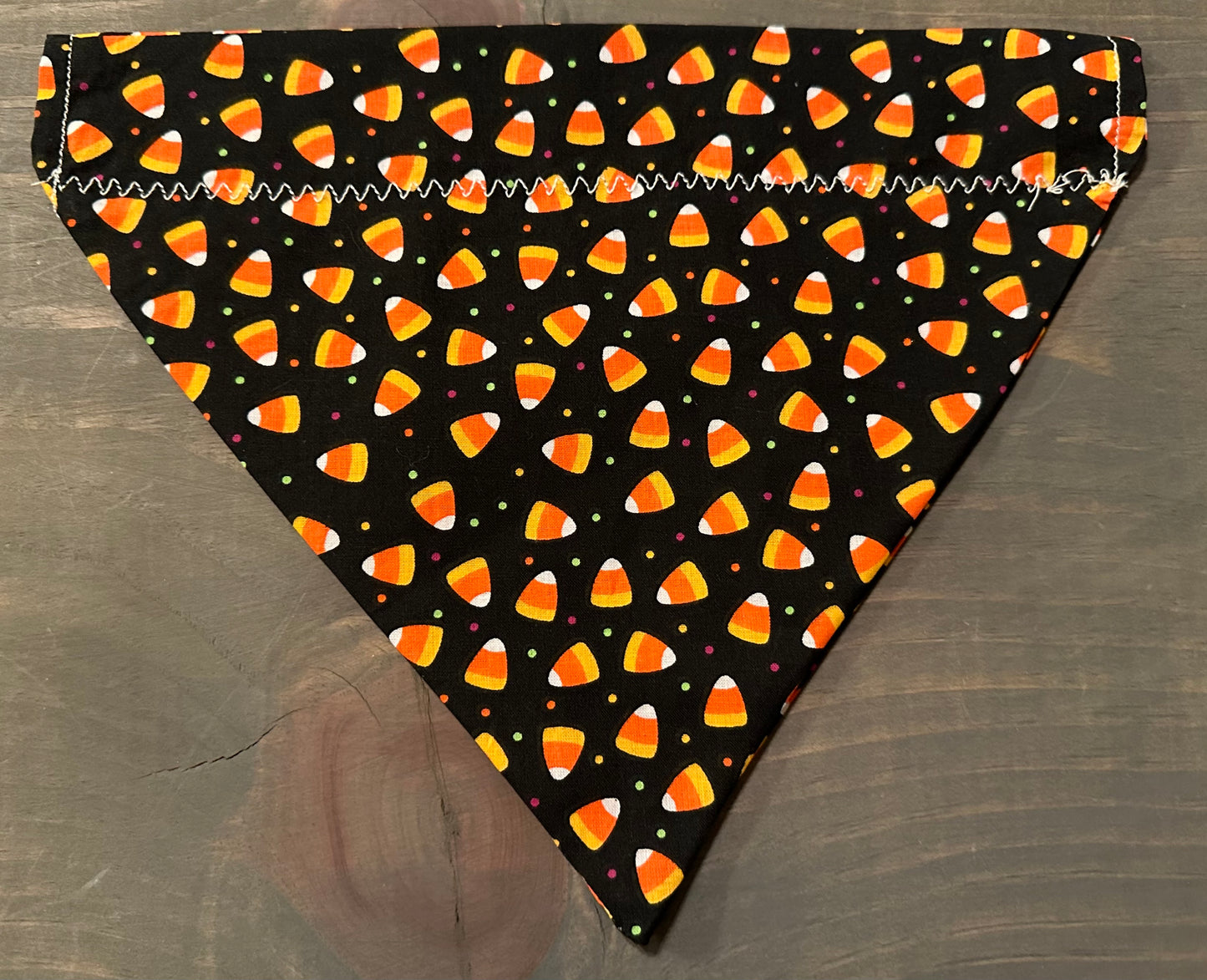 Candy Corn Dots Over the Collar Bandana
