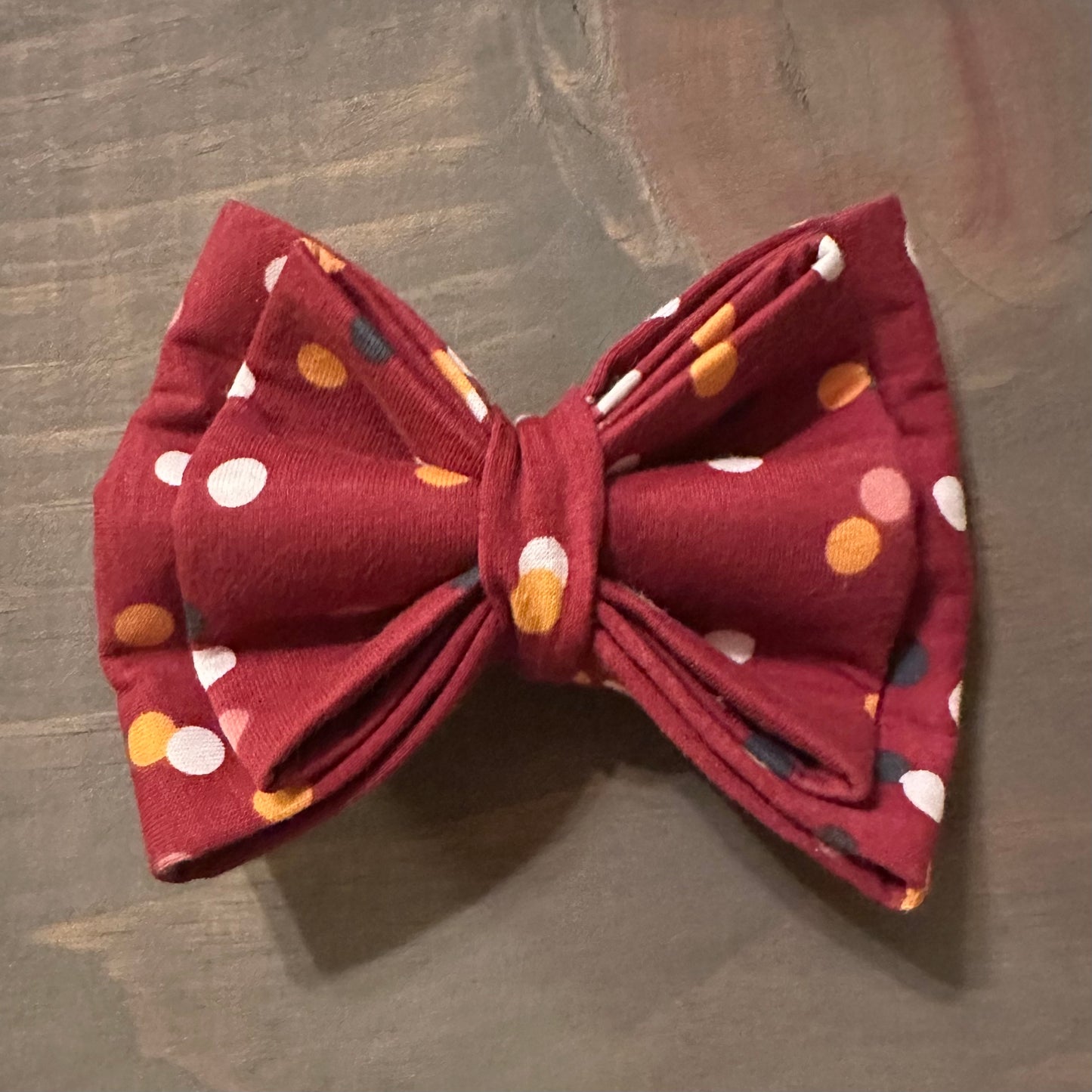 Autumn Dots Bow Tie