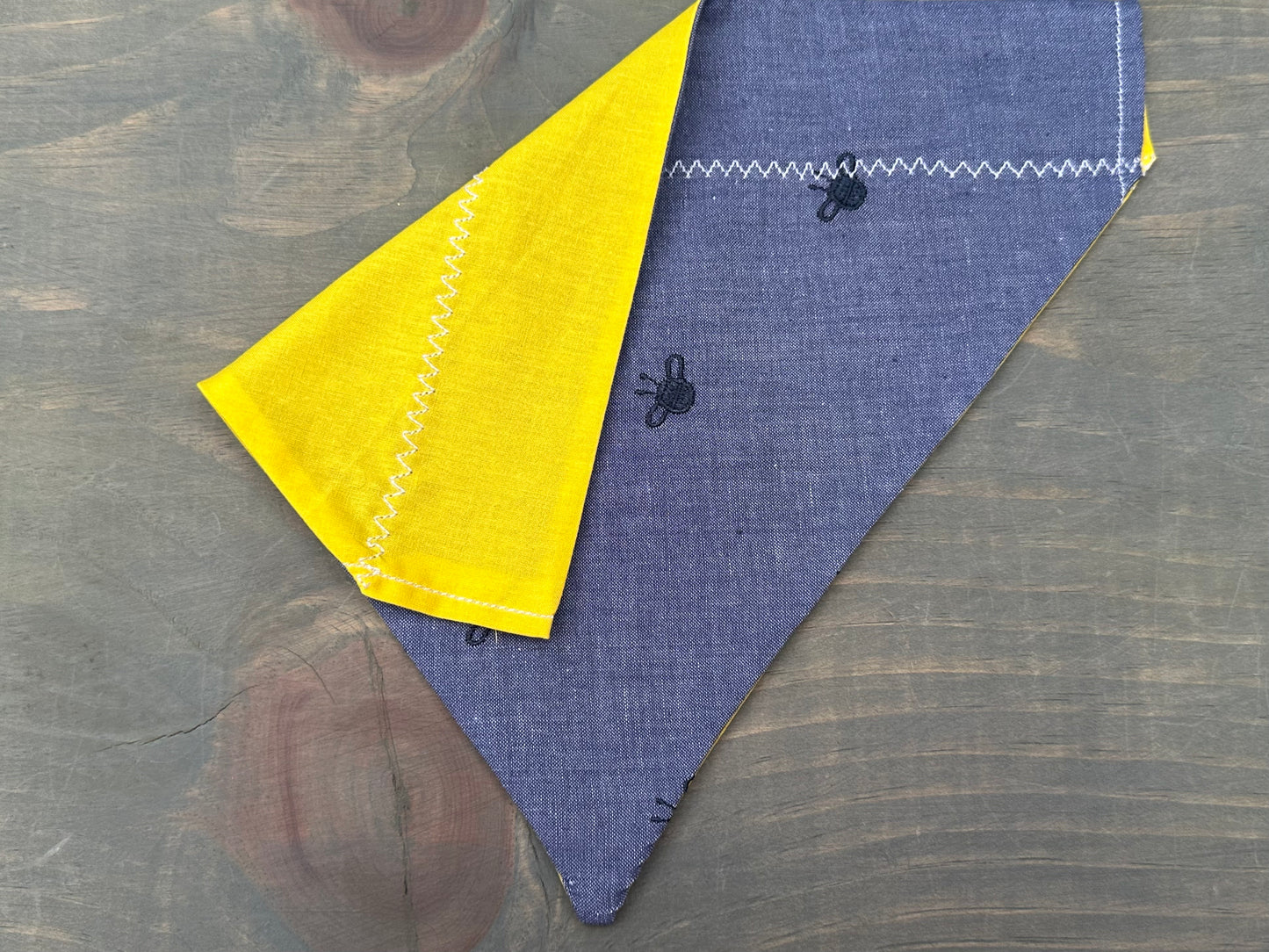 Bee Positive Over the Collar Bandana