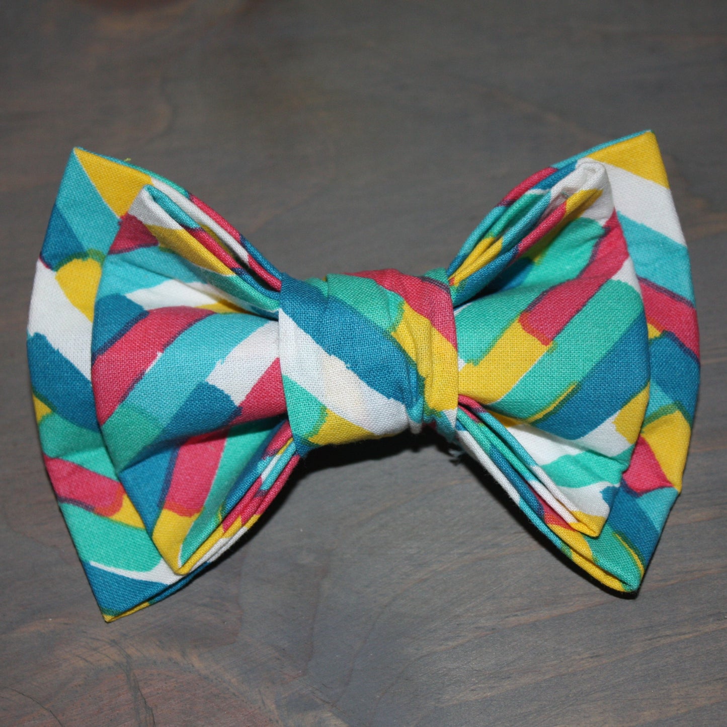 Bright Strokes Bow Tie