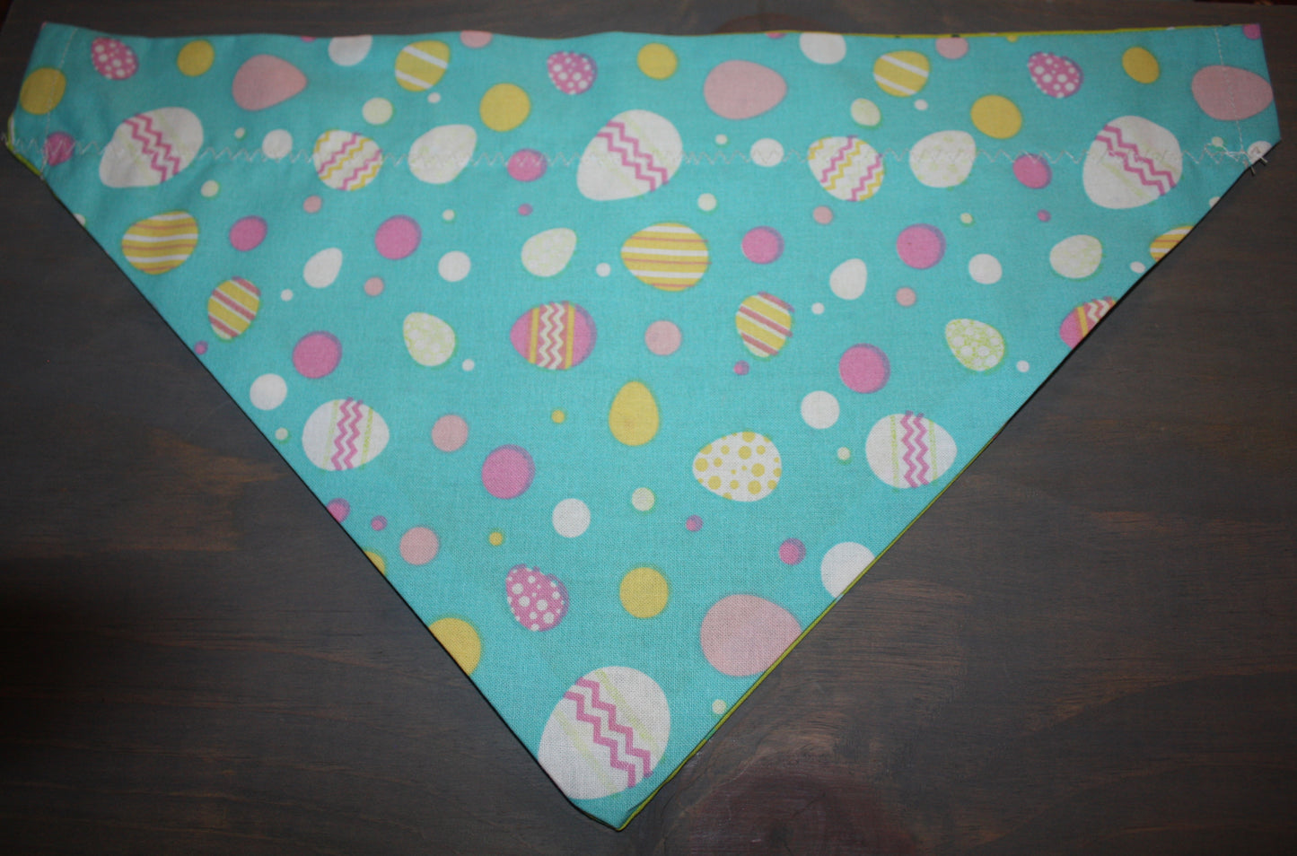 Eggs-cellent Spring & Pastel Polka Dots Over the Collar Bandana