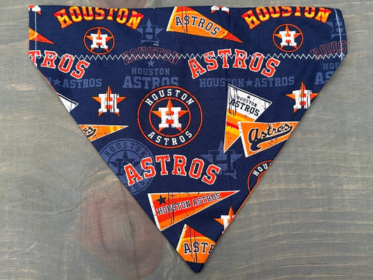 Houston Astros Logos Over the Collar Bandana