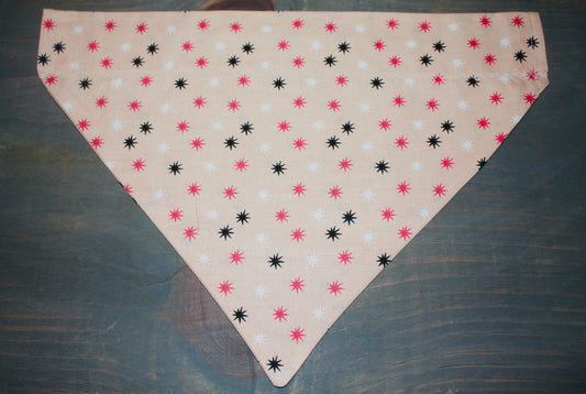 Pink Boom Over the Collar Bandana