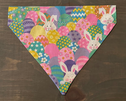 Easter Bunny Hunt Over the Collar Bandana