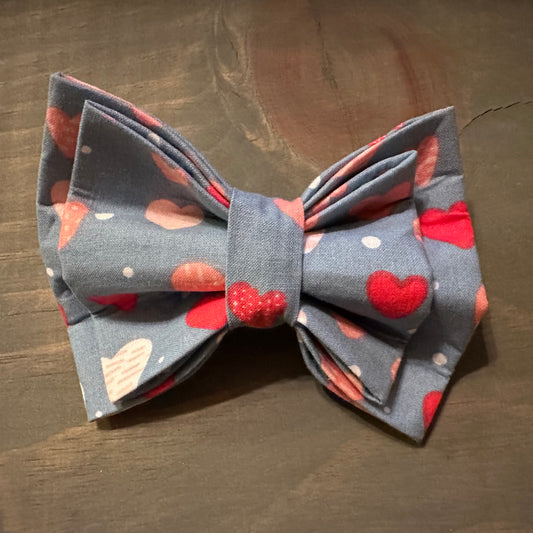 Country Hearts Bow Tie