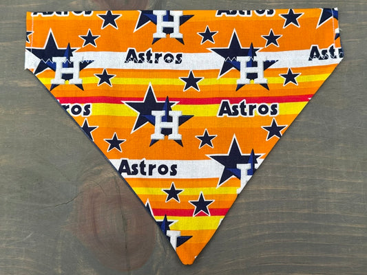 Houston Astros Stripes Over the Collar Bandana