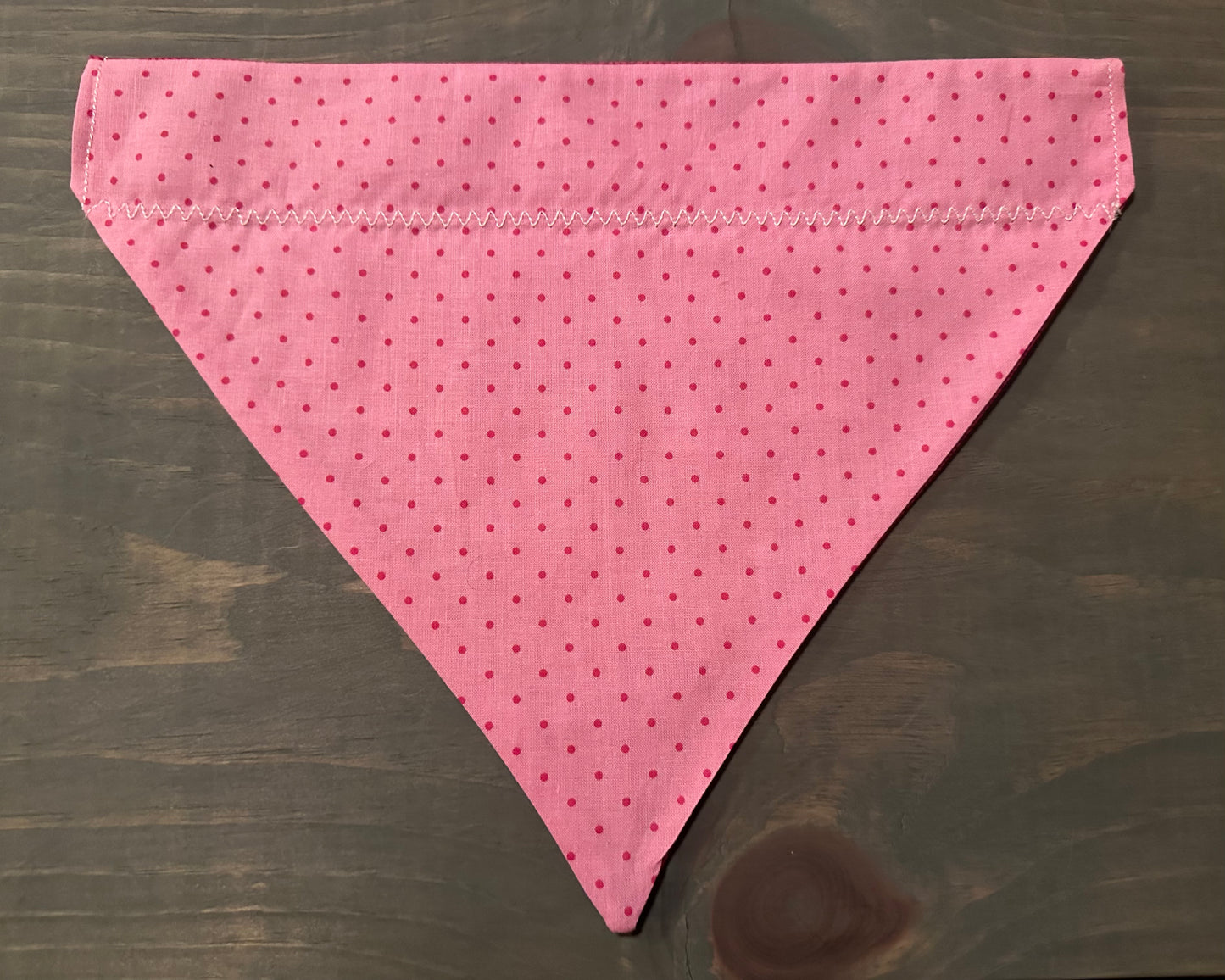 Sweet Swirls and Dots Over the Collar Bandana