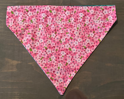 Fields of Pink Over the Collar Bandana