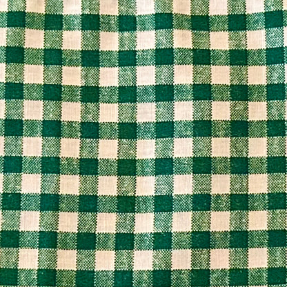 St. Patrick's Plaid Over the Collar Bandana