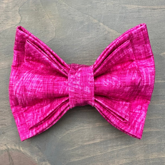 Magenta Magic Bow Tie