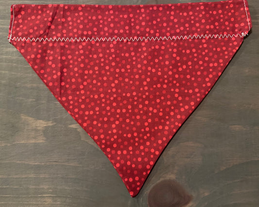 Dotted with Love Over the Collar Bandana