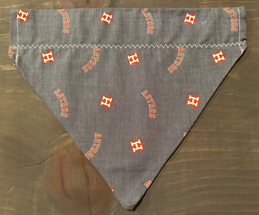 Houston Astros Chambray Over the Collar Bandana