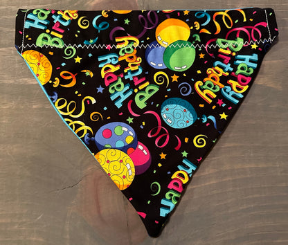 Birthday Over the Collar Bandana