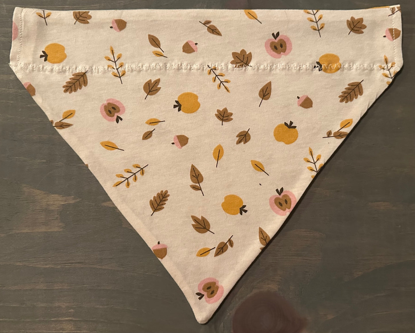 Nuts for Fall Over the Collar Bandana