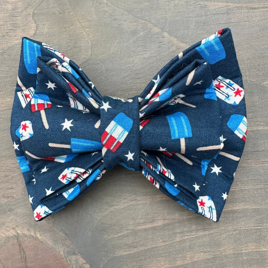 Patriotic Popsicles Bow Tie