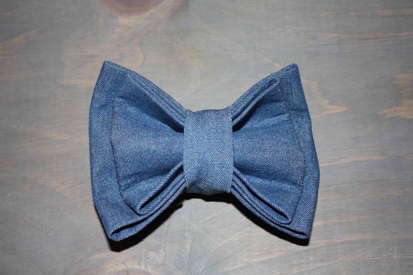 Blue Jean Baby Bow Tie