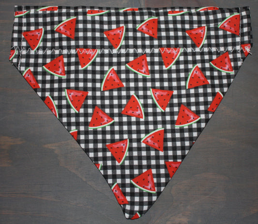 Watermelon Picnic Over the Collar Bandana