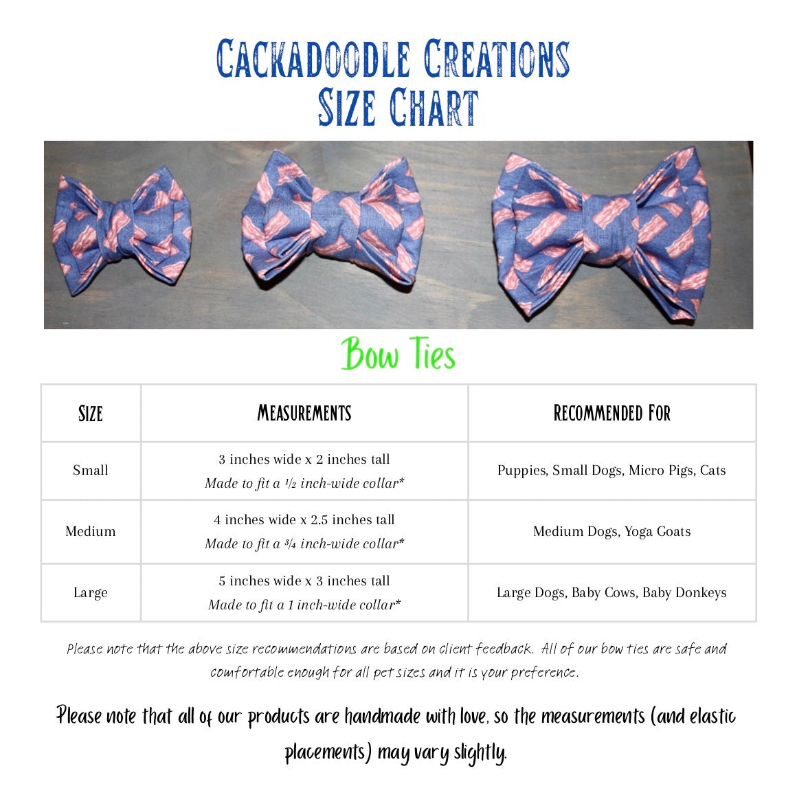 Make your Own Luck Bow Tie