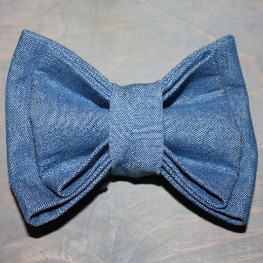 Blue Jean Baby Bow Tie