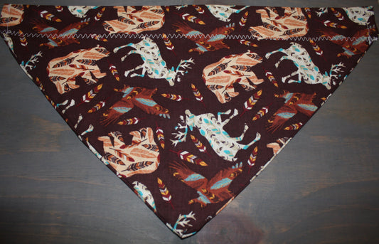 Native Wildlife Over the Collar Bandana