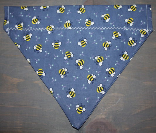 Bright Bees Over the Collar Bandana